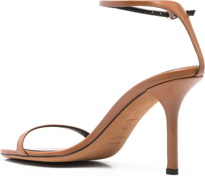 90mm Ankle-Strap Leather Sandals - Image 3