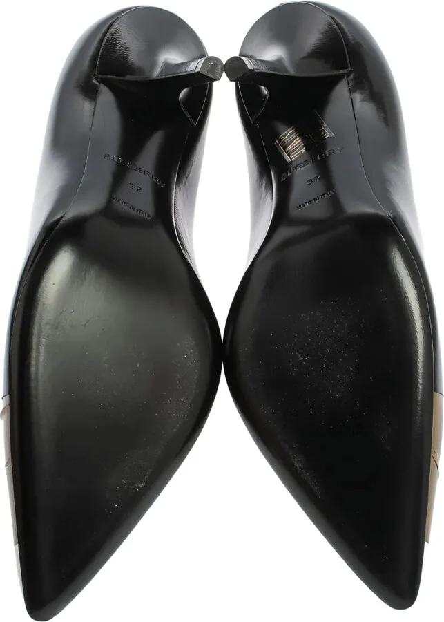 90mm Annalise patent leather pumps - Image 4