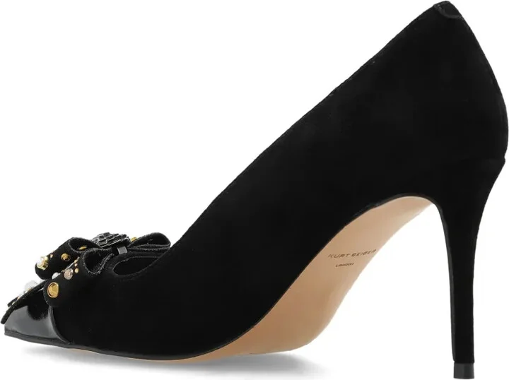 90mm Belgravia bow-embellished stiletto pumps - Image 4