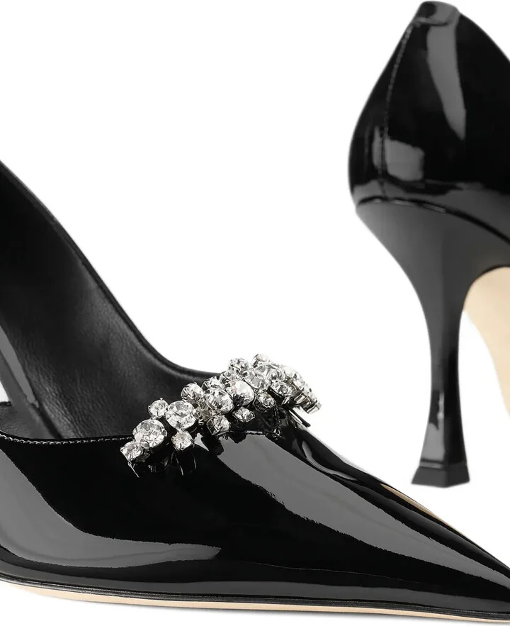 90mm Belinda pointed-toe pumps - Image 3