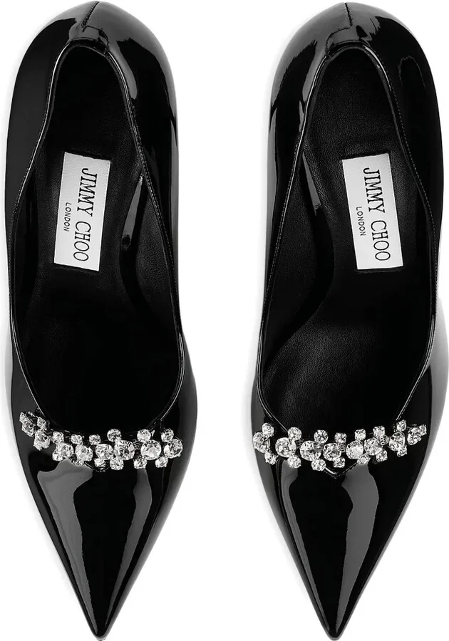 90mm Belinda pointed-toe pumps - Image 4
