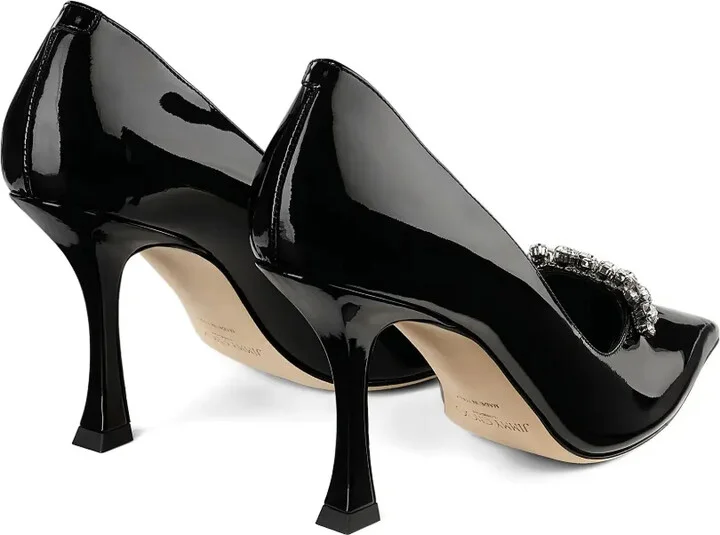 90mm Belinda pointed-toe pumps - Image 5