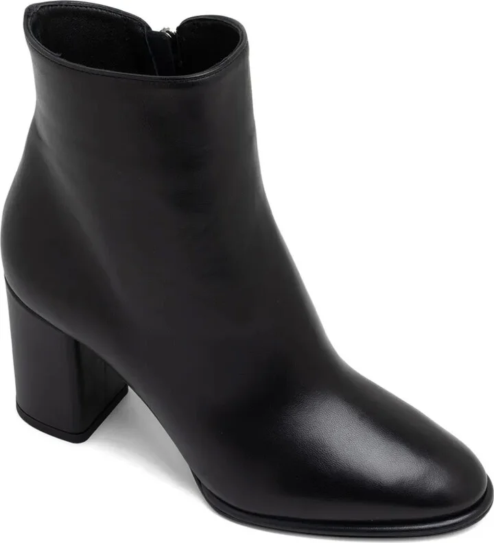 90mm Block-Heel Leather Boots - Image 2