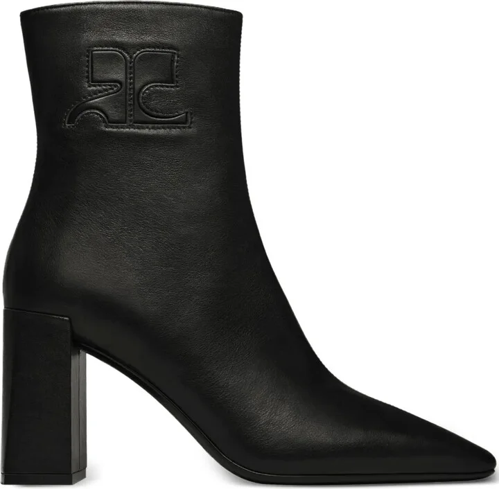 90mm Block-Heeled Ankle Boots