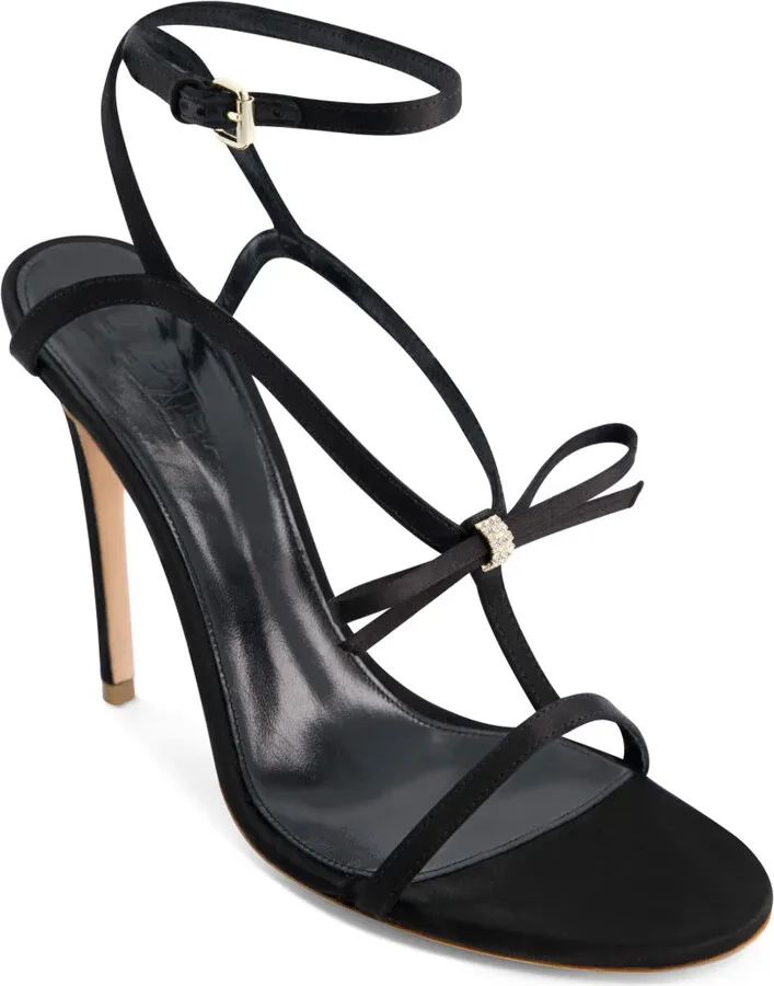 90mm Bow-Embellished Satin Sandals - Image 2