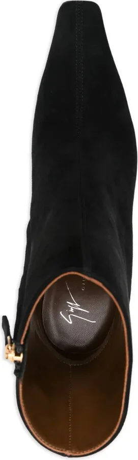90mm Brenda suede boots - Image 4