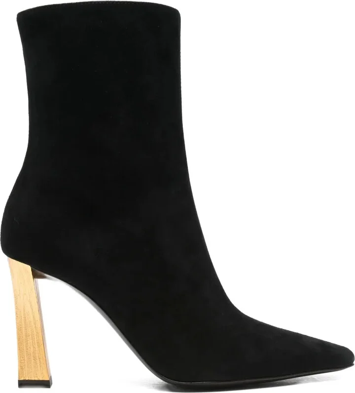 90mm Brenda suede boots