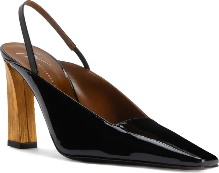 90mm Brendha slingback pumps