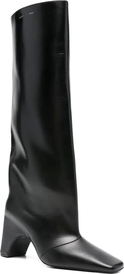 90mm Bridge calf leather square-toe boots - Image 2