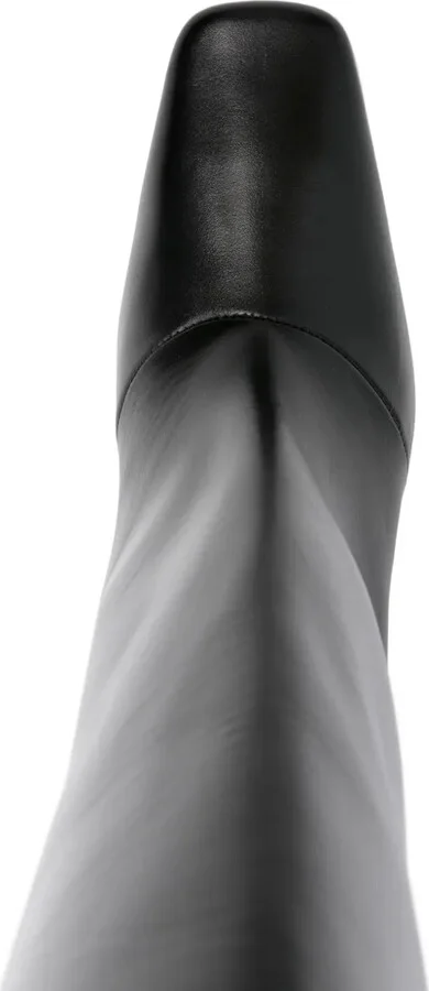 90mm Bridge calf leather square-toe boots - Image 4