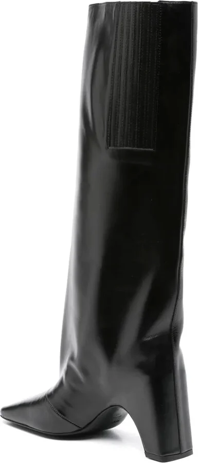 90mm Bridge leather boots - Image 3
