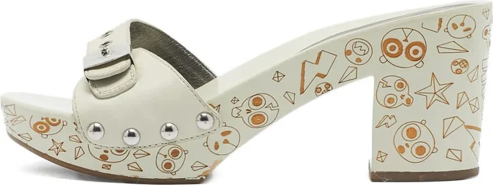 90mm Buckle-Detail Sandals