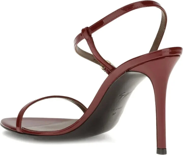 90mm Buckle-Detail Stiletto Sandals - Image 4