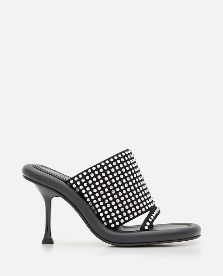 90mm Bumper Strass Mules