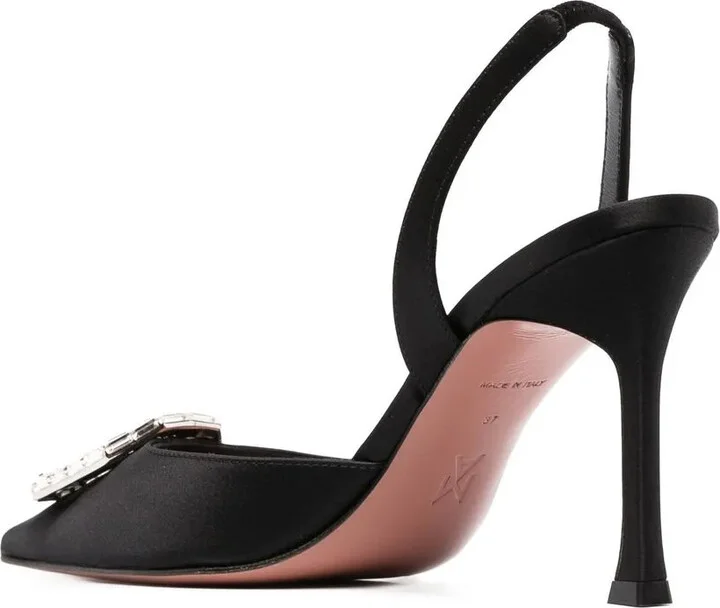 90mm Camelia slingback pumps - Image 3