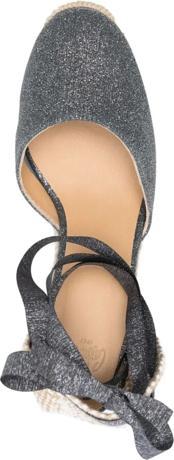 90mm Carina wedge espadrilles - Image 4