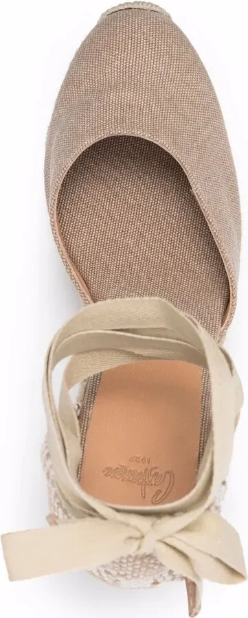 90mm Carina wedge espadrilles - Image 4