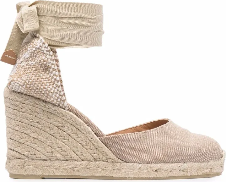 90mm Carina wedge espadrilles