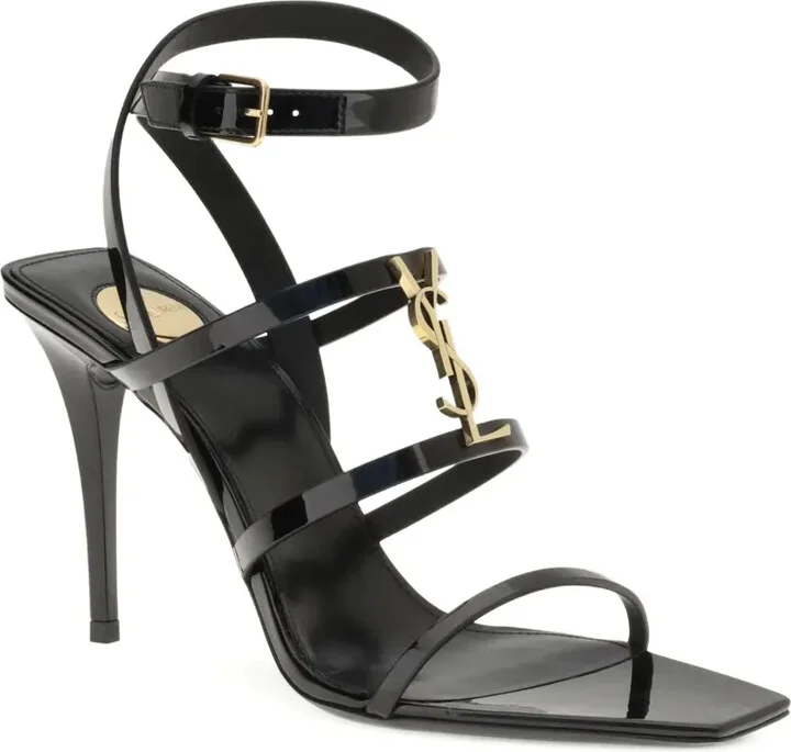90mm Cassandra logo-plaque sandals - Image 2
