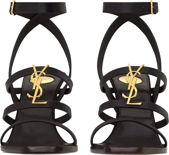 90mm Cassandra strappy wedge sandals - Image 3