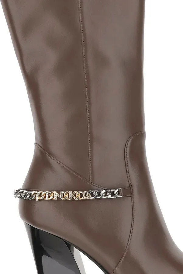 90mm Chain-Embellished Boots - Image 4
