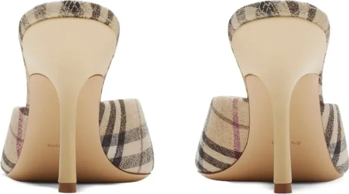 90mm Check-Pattern Sandals - Image 4