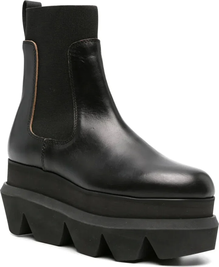 90mm Chelsea leather boots - Image 2