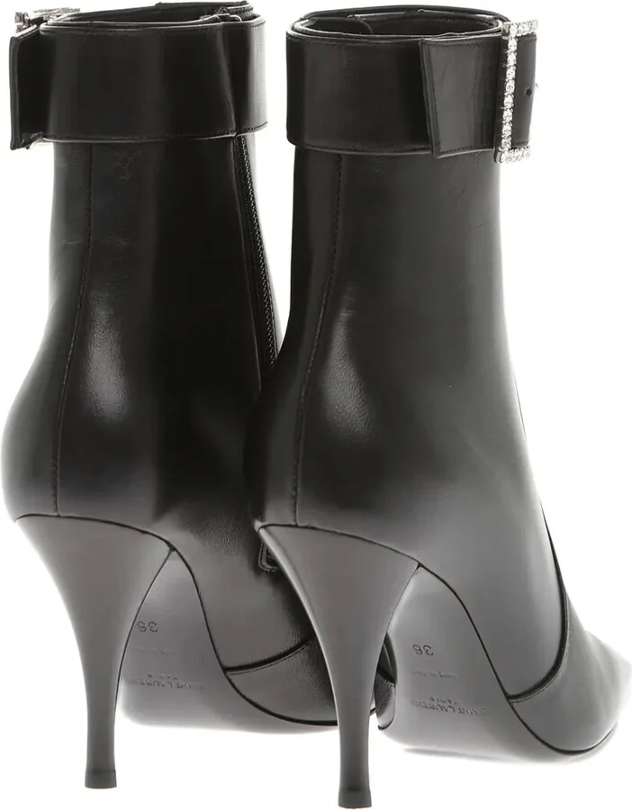 90mm Claude leather boots - Image 3