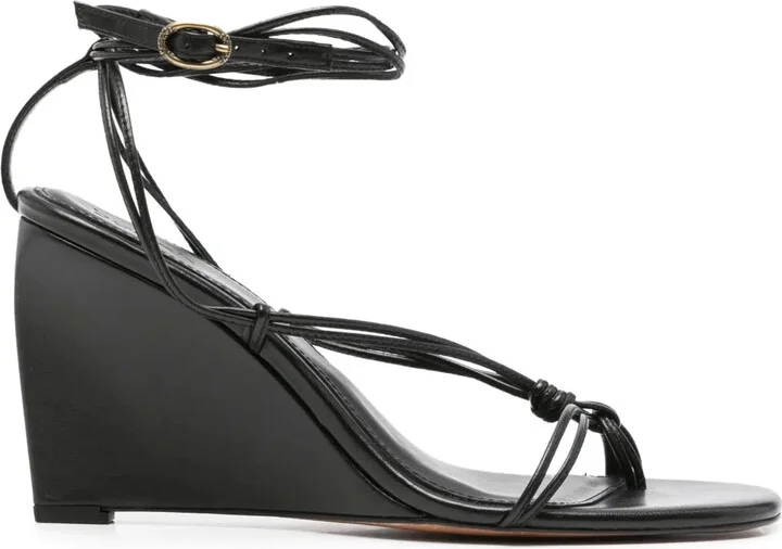 90mm Conny wedge sandals