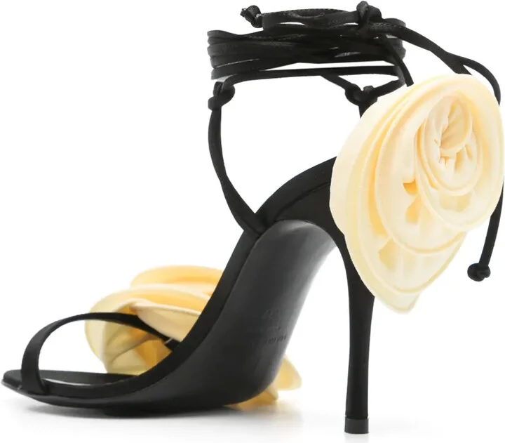 90mm Crochet-Flower Sandals - Image 3