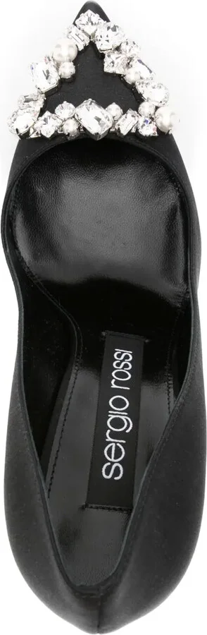 90mm Crystal-Buckle Pumps - Image 4