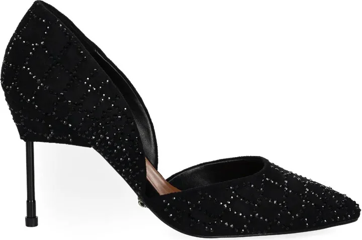 90mm Crystal Court pumps