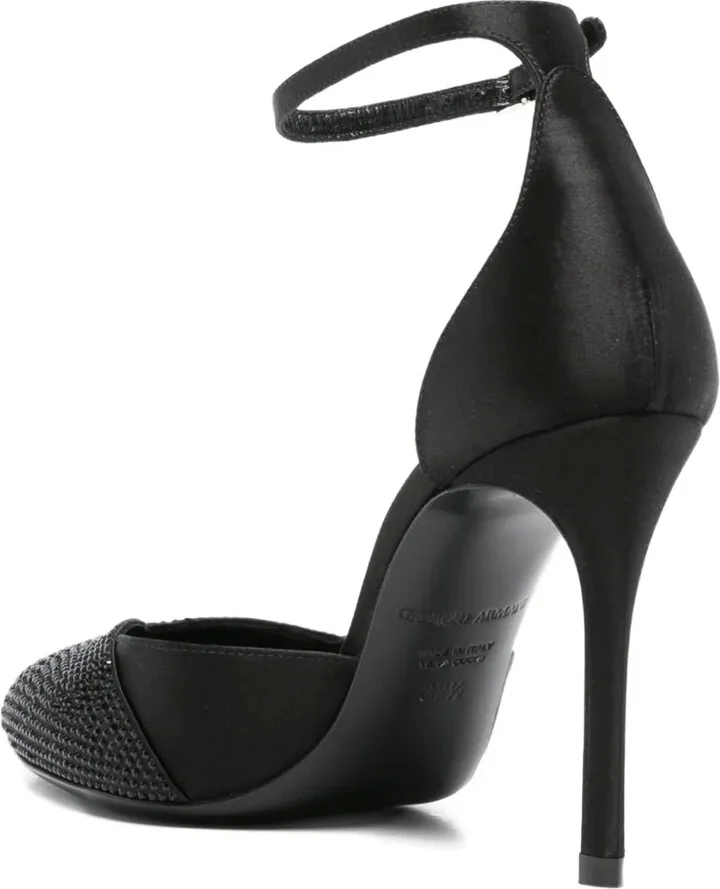 90mm Crystal-Embellished Ankle-Strap Pumps - Image 3
