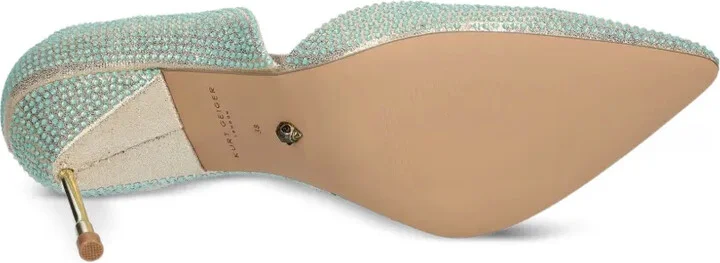 90mm Crystal-Embellished Pointed-Toe Pumps - Image 5