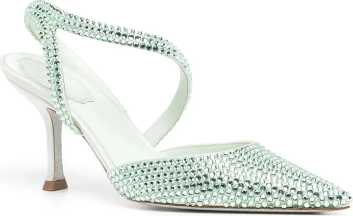 90mm Crystal-Embellished Pumps - Image 2