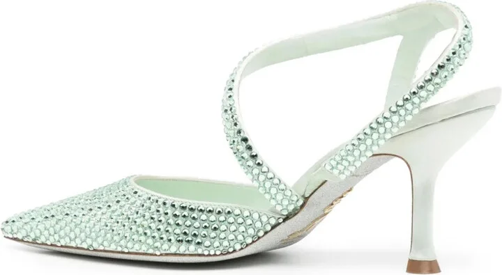 90mm Crystal-Embellished Pumps - Image 3