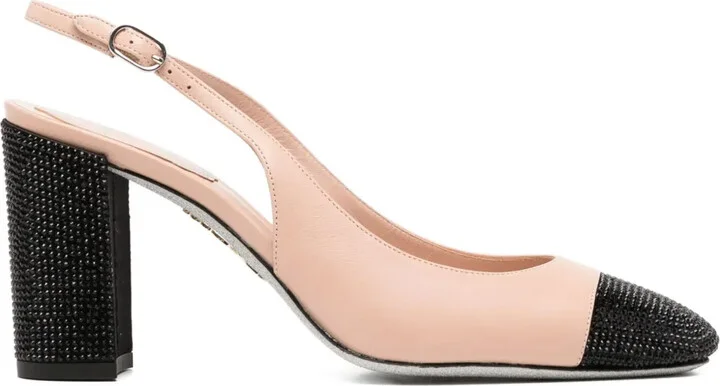 90mm Crystal-Embellished Pumps