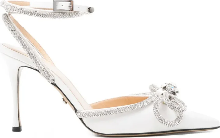 90mm Crystal-Embellished Pumps