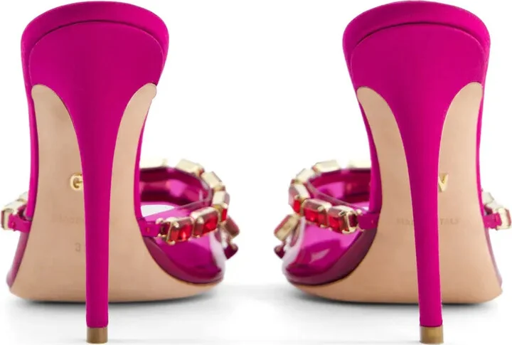 90mm Crystal-Embellished Sandals - Image 4