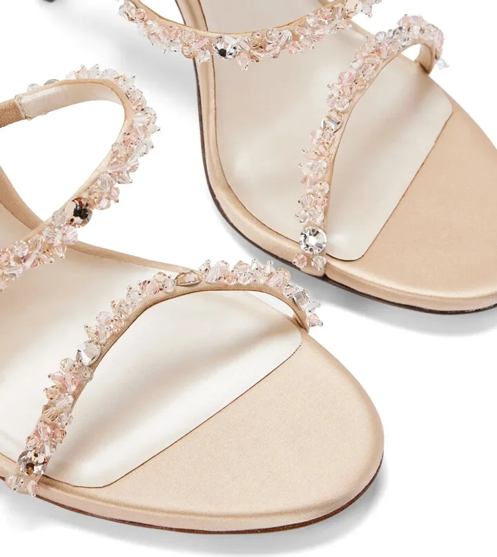 90mm Crystal-Embellished Sandals - Image 4