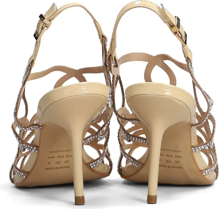 90mm Crystal-Embellished Sandals - Image 3