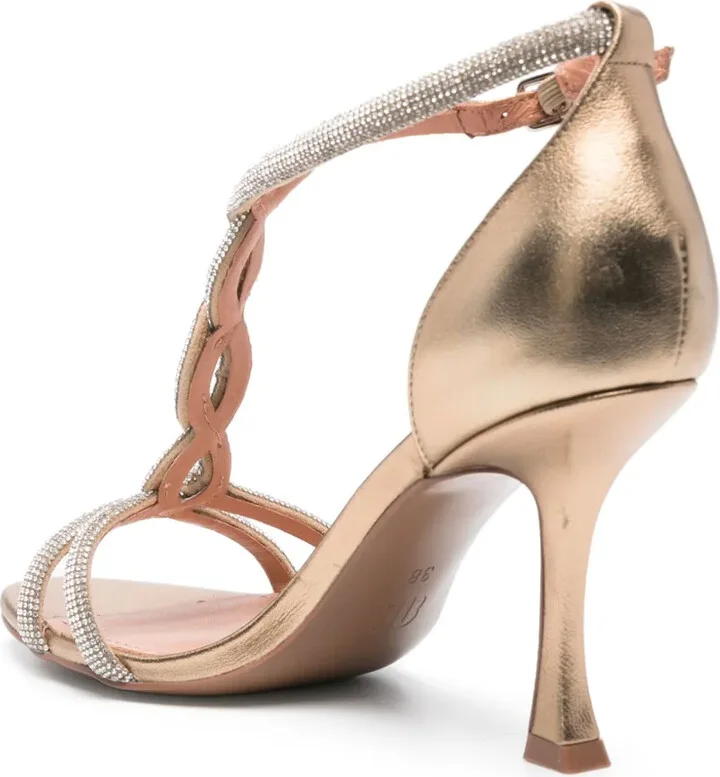 90mm Crystal-Embellished Sandals - Image 3