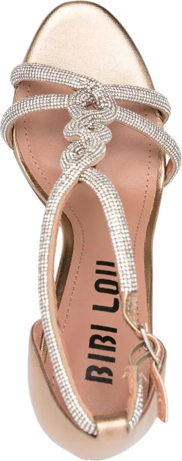 90mm Crystal-Embellished Sandals - Image 4