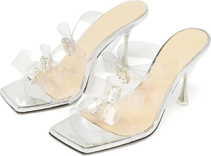 90mm Crystal-Embellished Sandals - Image 3