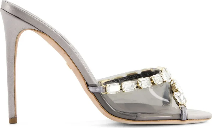 90mm Crystal-Embellished Sandals