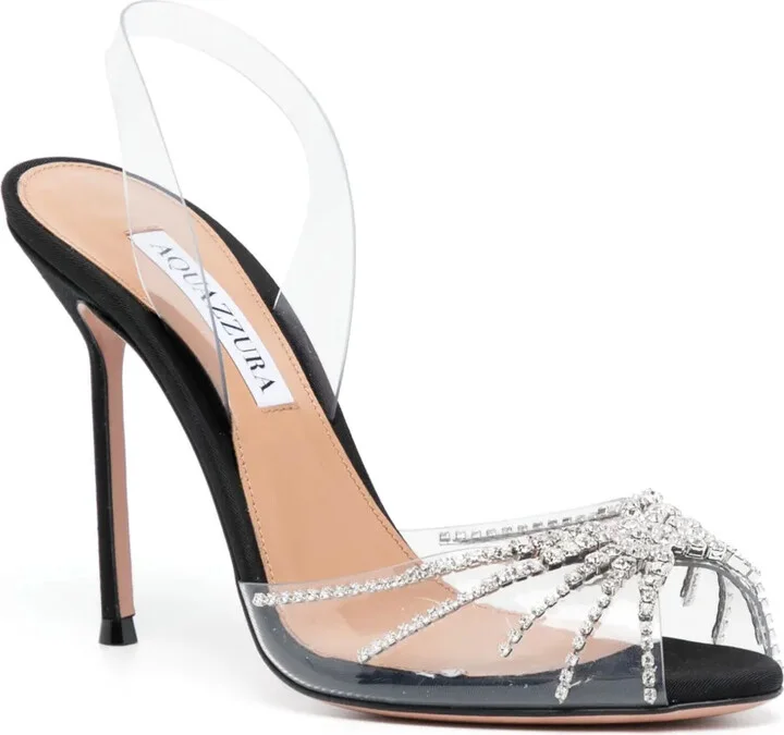 90mm Crystal-Embellished Slingback Sandals - Image 2
