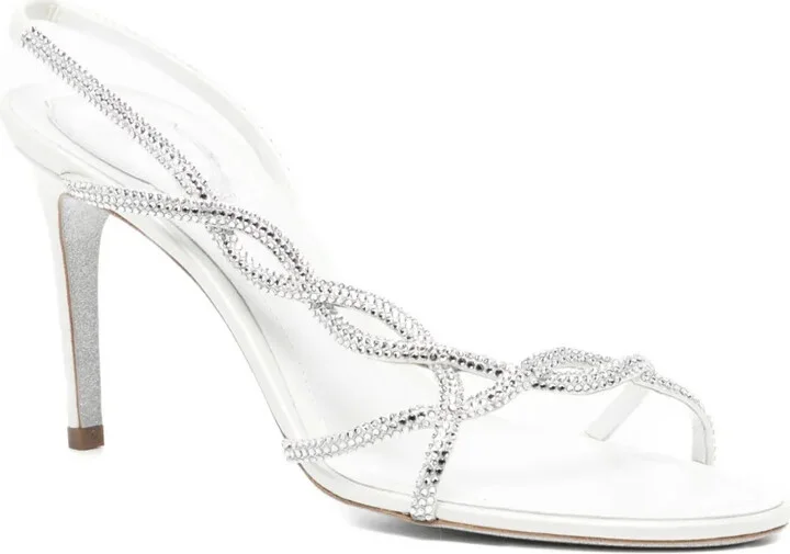 90mm Crystal-Embellished Slingback Sandals - Image 2