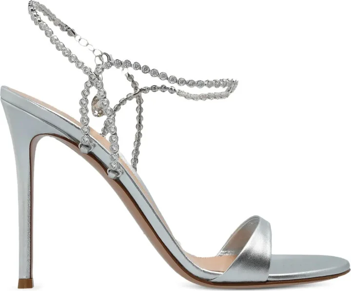 90mm Crystal-Embellished Stiletto Pumps