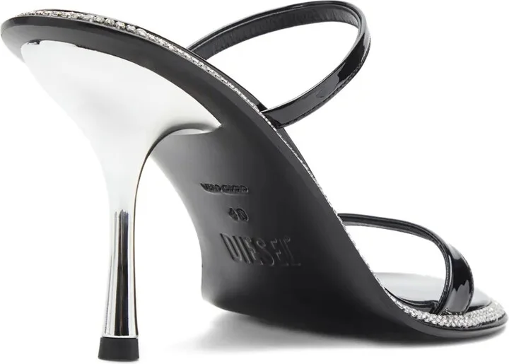 90mm Crystal-Embellished Stiletto Sandals - Image 4