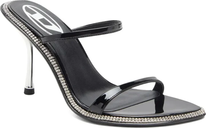 90mm Crystal-Embellished Stiletto Sandals - Image 5